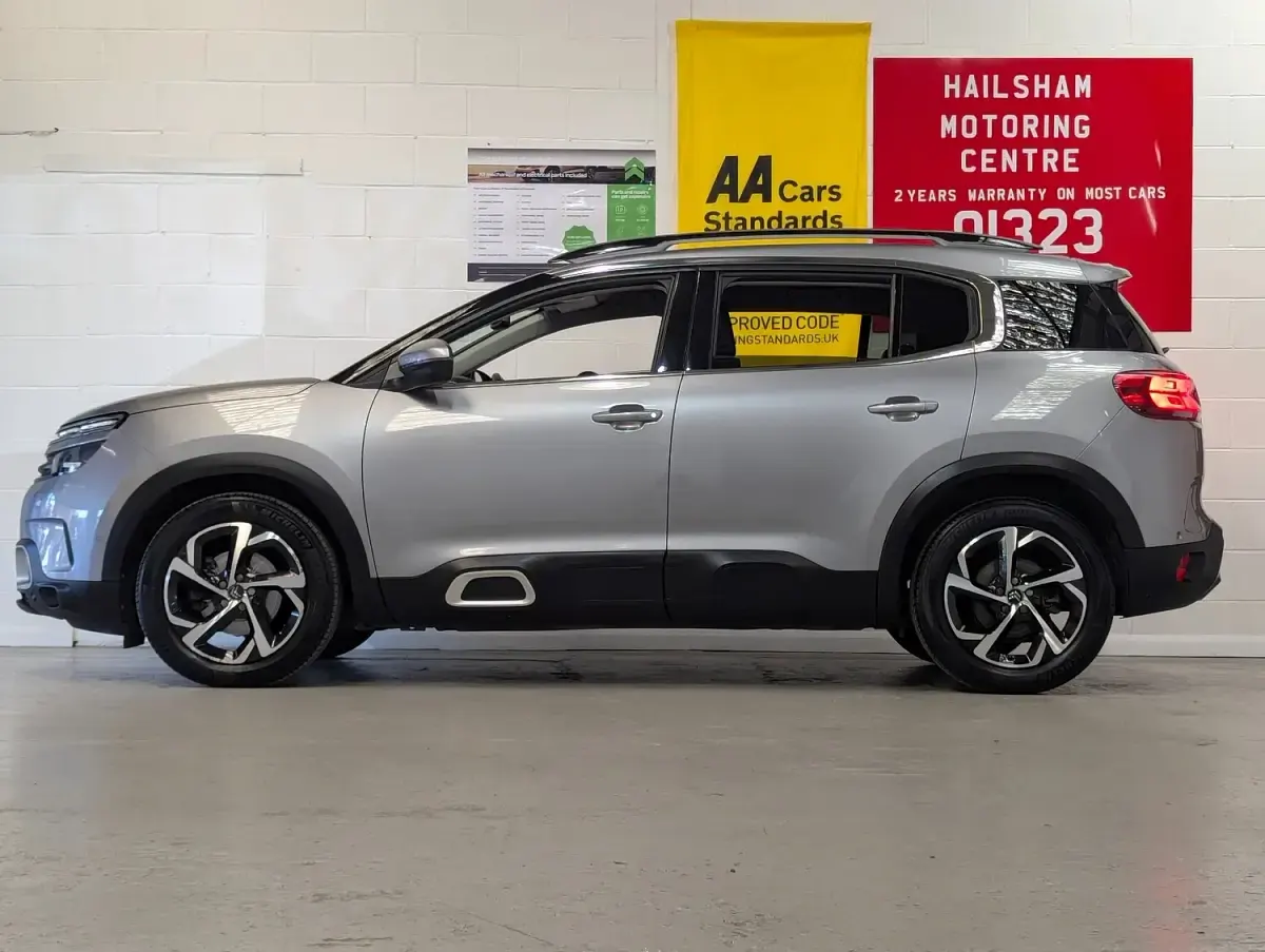 Used Citroën C5 Aircross Shine 130 HP (95 kW) 2021 Platinum grey SUV