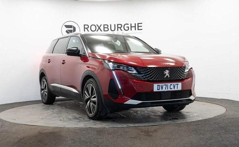 Red Used 2021 Peugeot 5008 Premium Hatchback | £18,995 (Fair price) - Image 1/4