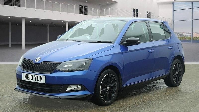 Used Skoda Fabia Monte Carlo 110 HP (80 kW) 2017 Blue Hatchback
