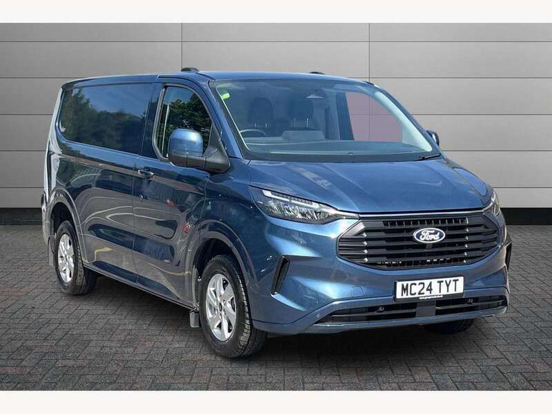 Blue Used 2024 Ford Transit Custom Limited Van | £27,245 (Fair price) - Image 1/4