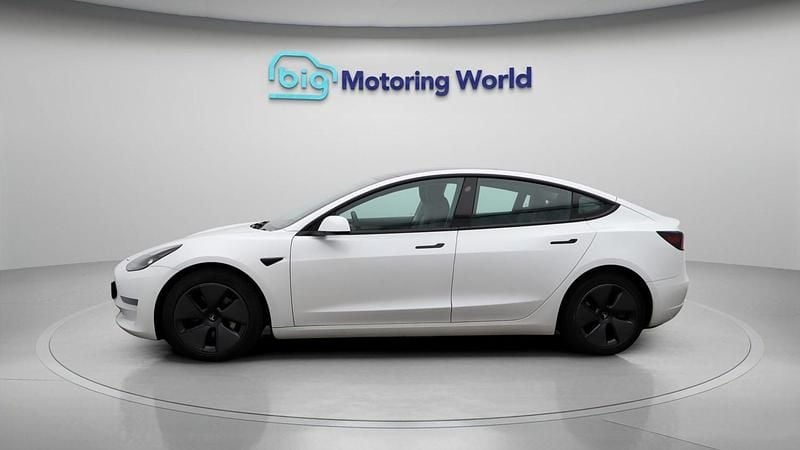 Used Tesla Model 3 Long Range AWD 366 kW (498 HP) 2021 White Sedan