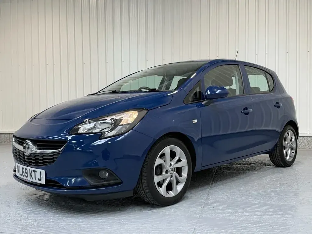 Używany Vauxhall Corsa 90 KM (66 kW) 2019 Niebieski Hatchback