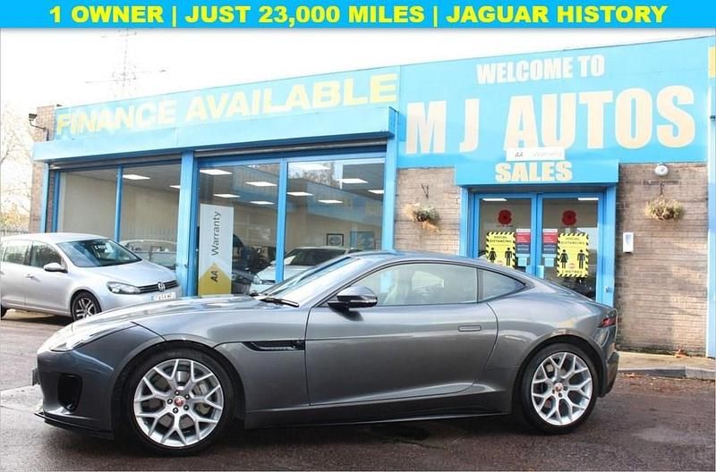 Used Jaguar F-Type R-Dynamic 336 HP (247 kW) 2018 Grey Coupe