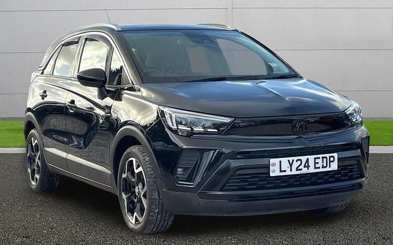 Used Vauxhall Crossland Ultimate 110 HP (80 kW) 2024 Black SUV
