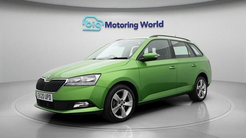 Used Skoda Fabia SE L 110 HP (80 kW) 2020 Green Estate