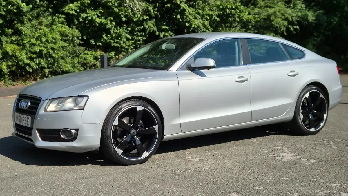 Used Audi A5 170 HP (125 kW) 2010 Silver Coupe