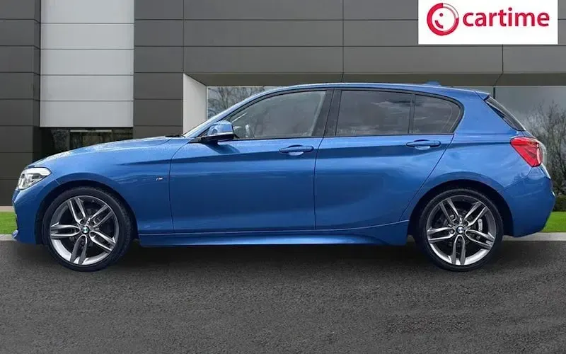 Used BMW 118 M Sport 136 HP (100 kW) 2019 Blue Hatchback