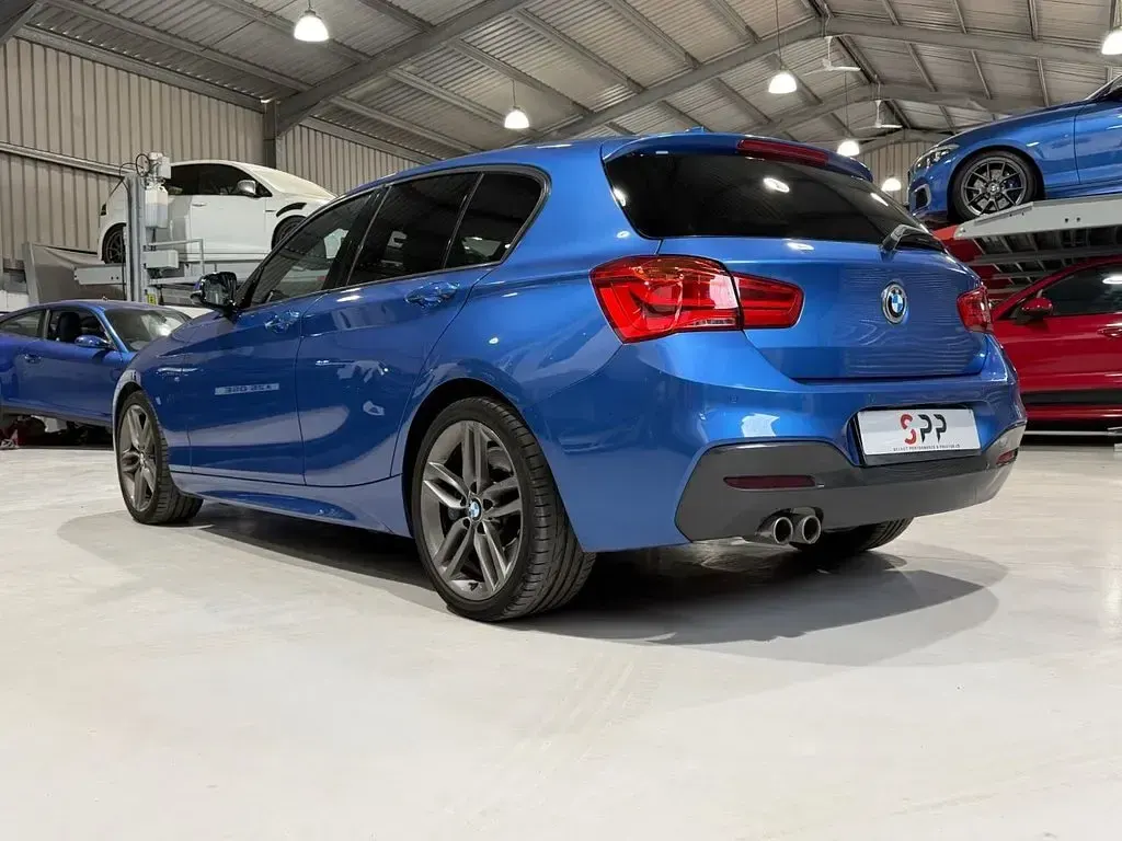 Used BMW 120 M Sport 190 HP (139 kW) 2015 Blue Hatchback