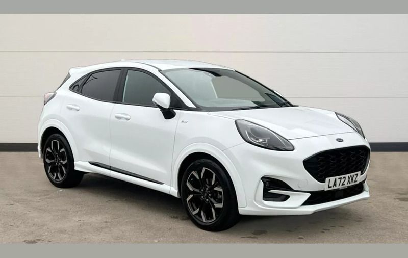 White Used 2022 Ford Puma ST-Line X SUV | £17,233 (Fair price) - Image 1/4