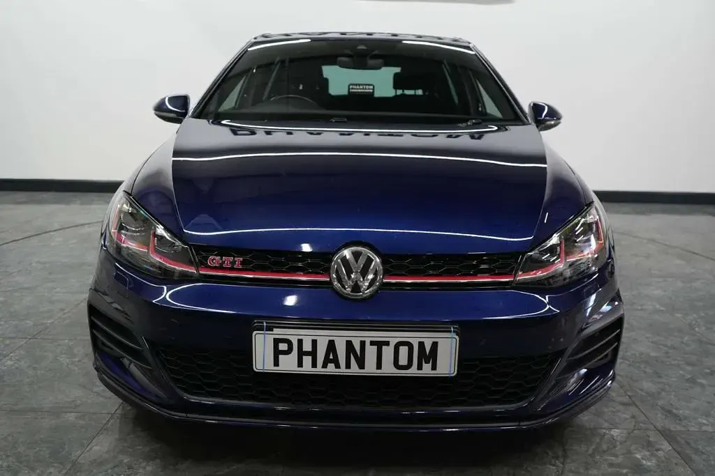 Used VW Golf VII GTI 245 HP (180 kW) 2019 Blue Hatchback