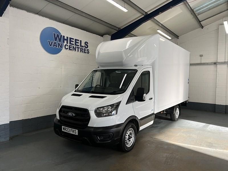 Used Ford Transit S 130 HP (95 kW) 2023 White Cabriolet