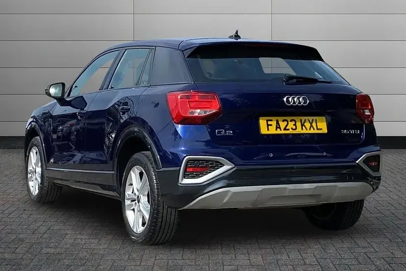Used Audi Q2 Sport 150 HP (110 kW) 2023 Navarra blue SUV