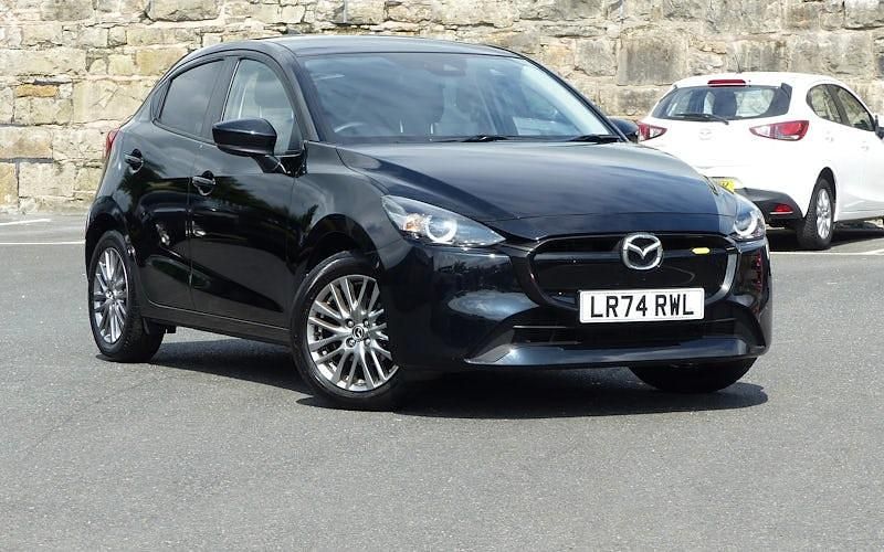 Black Used 2023 Mazda 2 Exclusive-Line Hatchback | £18,499 (A bit pricey) - Image 1/4