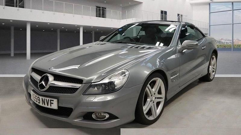 Used Mercedes SL300 2009 Silver Cabriolet