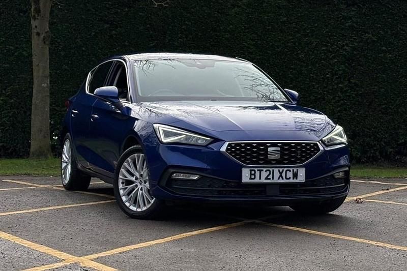 Used Seat Leon XCELLENCE 2021 Blue Hatchback