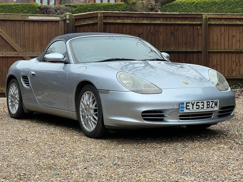 Silver Used 2003 Porsche 986 Boxster Cabriolet | £7,999 (Good price) - Image 1/4