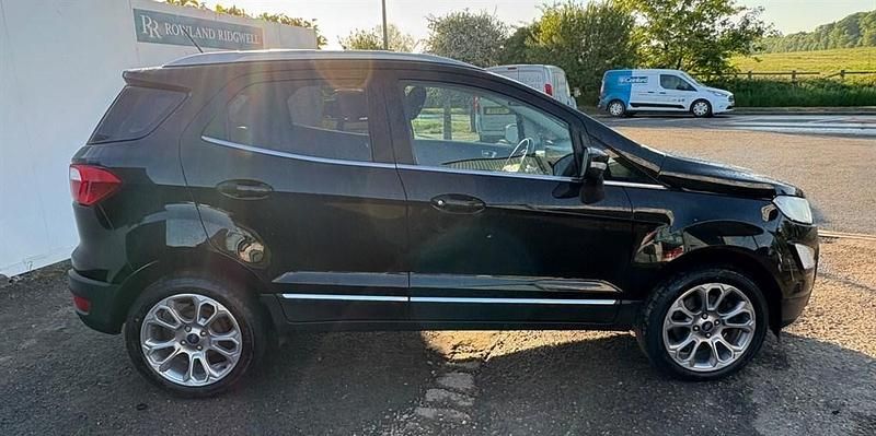 Used Ford Ecosport Titanium 125 HP (91 kW) 2019 Black SUV