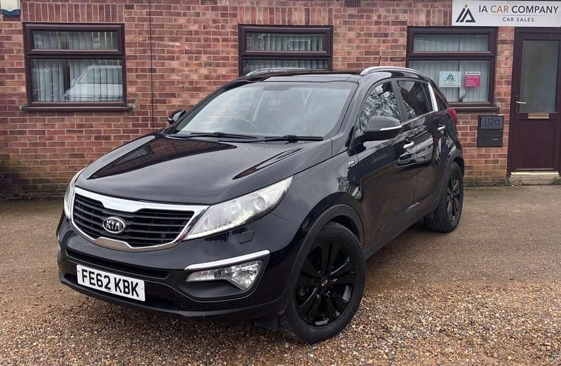 Begagnad Kia Sportage 134 HK (98 kW) 2012 Svart SUV