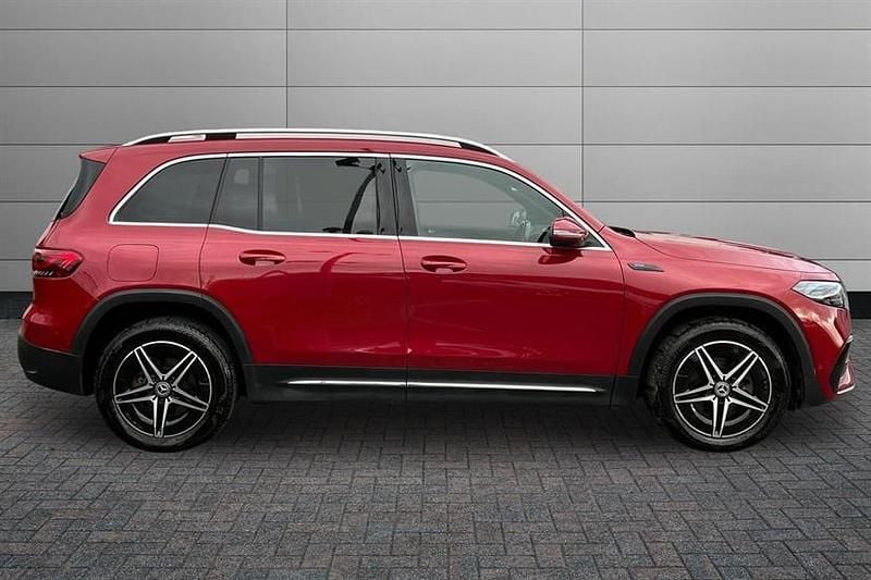 Used Mercedes EQB350 AMG line 214 kW (292 HP) 2022 Red SUV