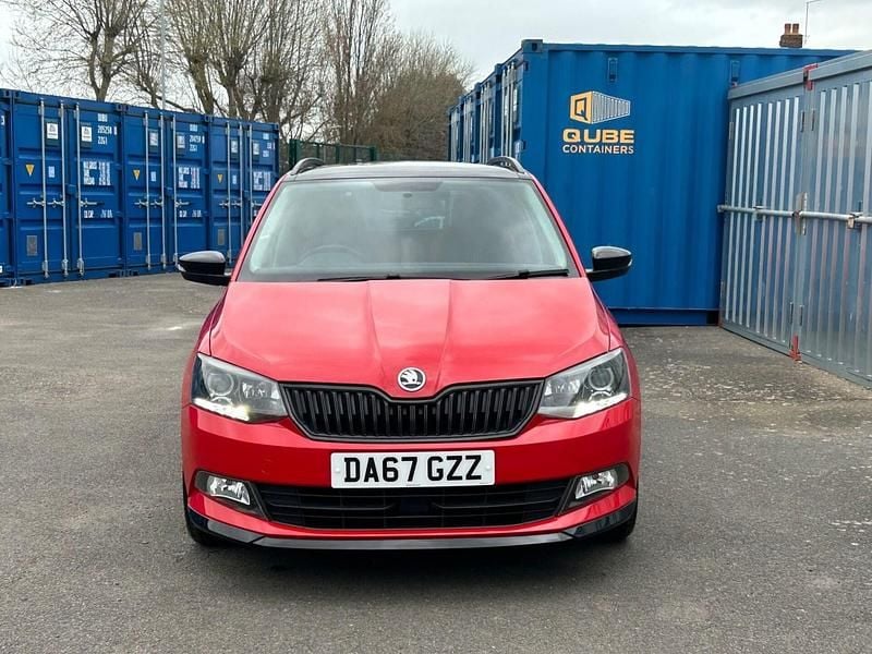 Used Skoda Fabia Monte Carlo 110 HP (80 kW) 2017 Red Estate