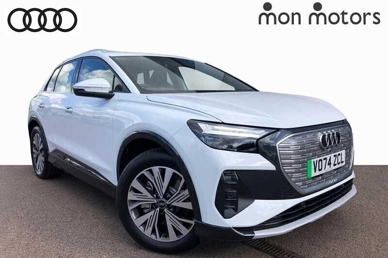White Used 2024 Audi Q4 e-tron Sport SUV | £34,150 - Image 1/4