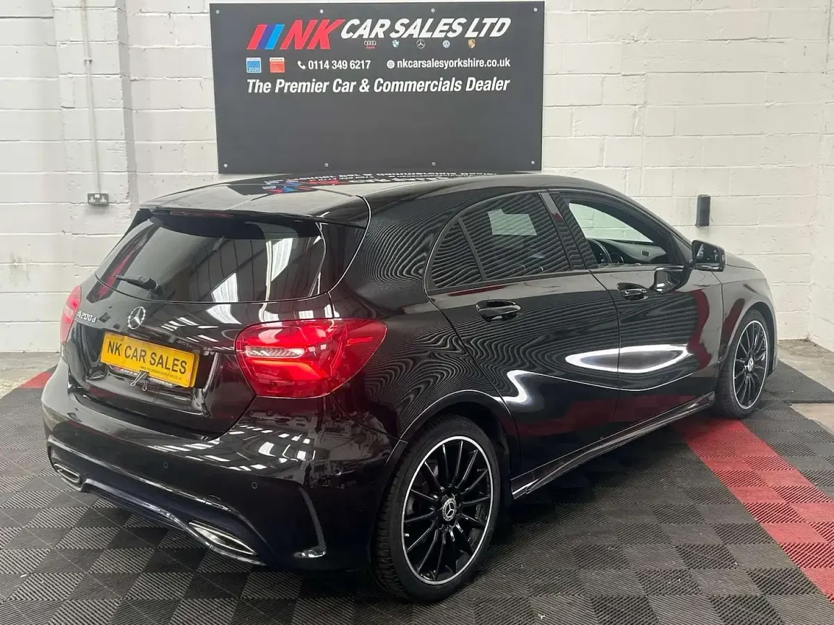 Used Mercedes A200 AMG Line Premium 2017 Black Hatchback