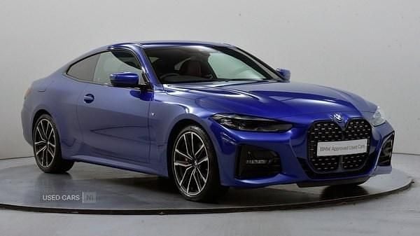 Blue Used 2022 BMW 430 M Sport Coupe | £33,995 (A bit pricey) - Image 1/4
