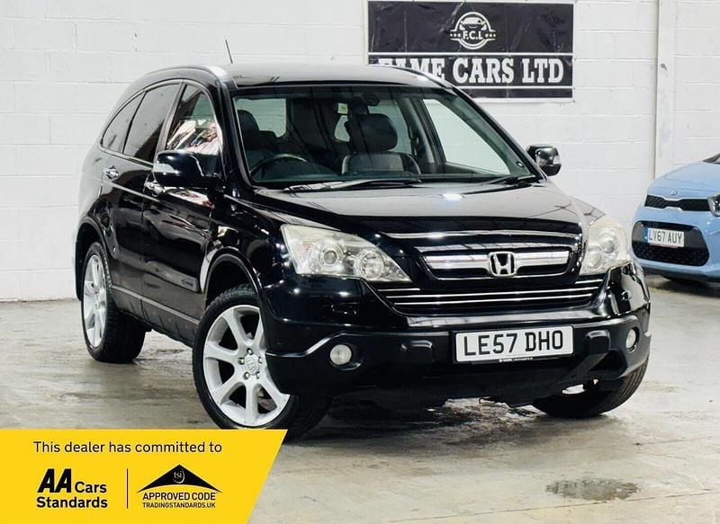 Black Used 2008 Honda CR-V EX SUV | £3,500 (Fair price) - Image 1/3