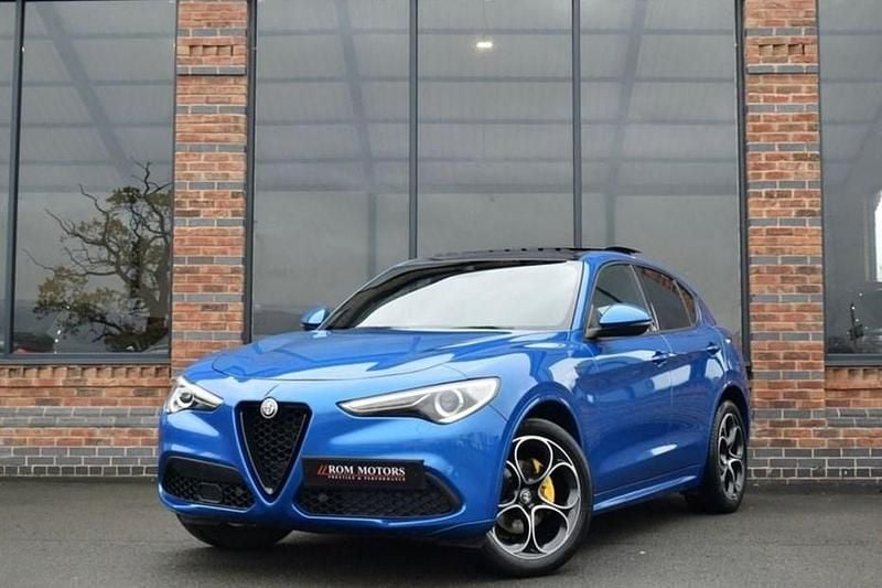 Blue Used 2021 Alfa Romeo Stelvio Veloce SUV | £27,999 (A bit pricey) - Image 1/1