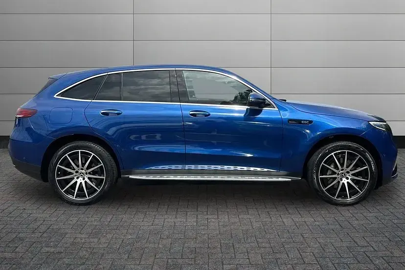 Used Mercedes EQC400 AMG line 300 kW (408 HP) 2023 Spectral blue SUV
