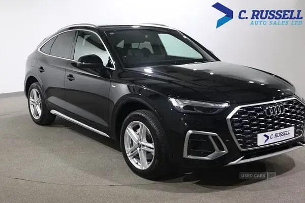Used Audi Q5 S-Line 245 HP (180 kW) 2023 Black SUV