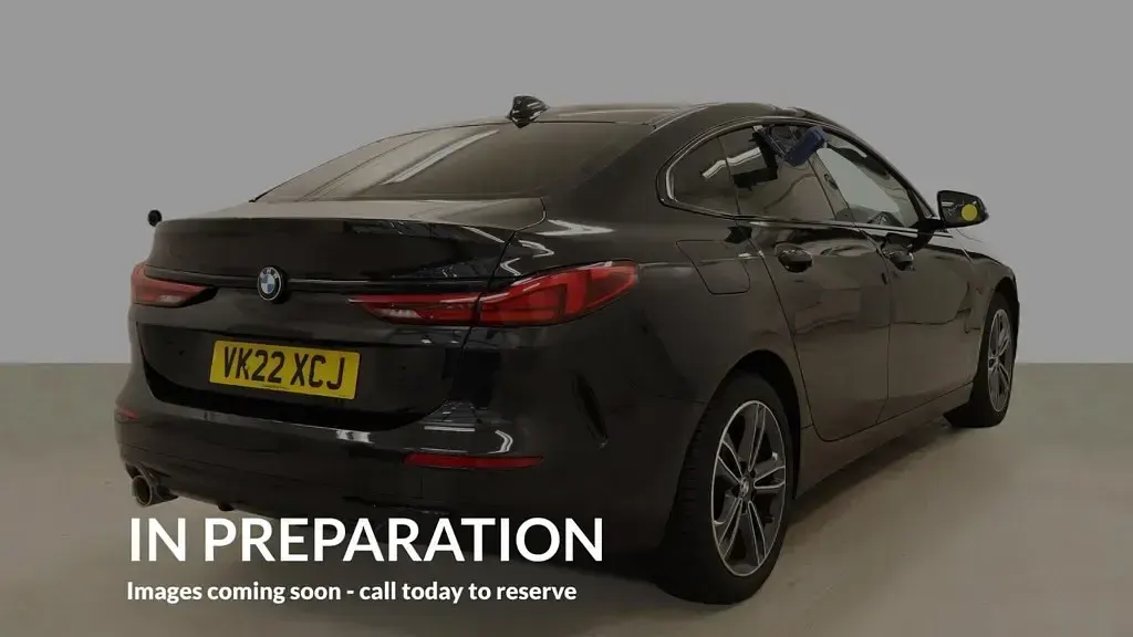 Used BMW 218 Sport Line 136 HP (100 kW) 2022 Black Coupe