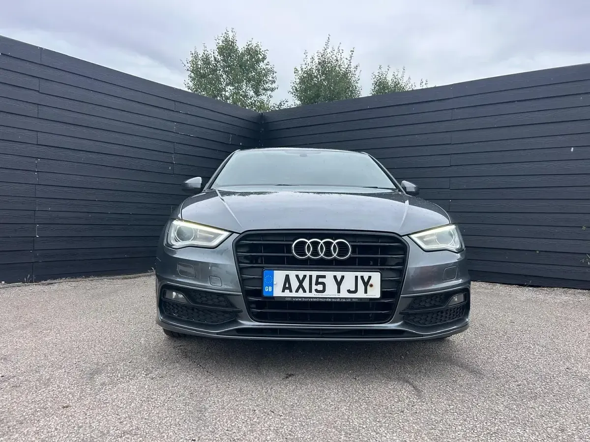 Used Audi A3 S-Line 2015 Grey Hatchback