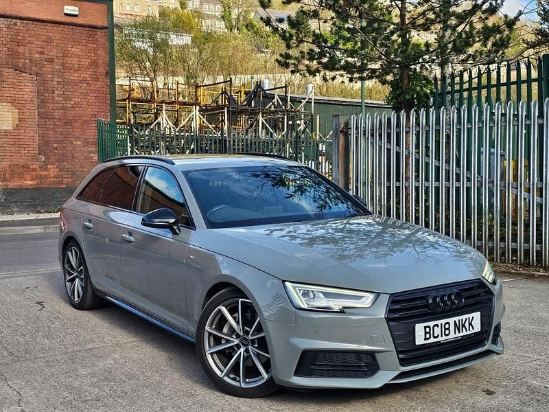 Used Audi A4 Black Edition 190 HP (139 kW) 2018 Grey Estate