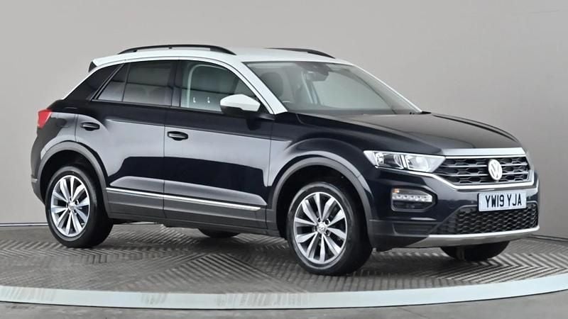 Black Used 2019 VW T-Roc Design SUV | £11,898 (A bit pricey) - Image 1/4
