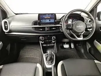 Used Kia Picanto X-Line 66 HP (48 kW) 2023 Black Hatchback