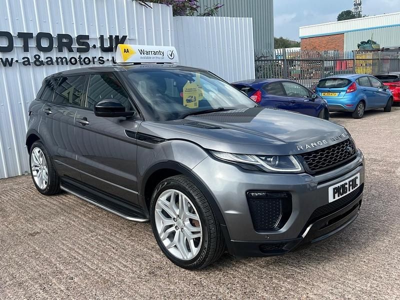Grey Used 2016 Land Rover Range Rover evoque HSE Dynamic Estate | £9,850 (Good price) - Image 1/4