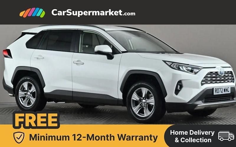 White Used 2022 Toyota RAV4 Hybrid SUV | £25,197 (Good price) - Image 1/4