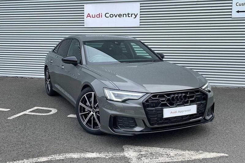 Chronos grey Used 2025 Audi A6 Black Edition Sedan | £47,990 - Image 1/4