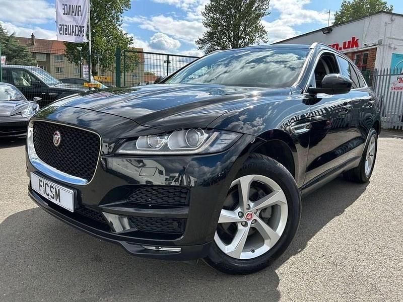 Black Used 2017 Jaguar F-Pace Portfolio SUV | £19,990 - Image 1/4