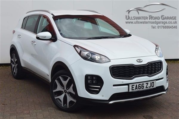 White Used 2016 Kia Sportage GT-Line SUV | £9,395 (Fair price) - Image 1/1