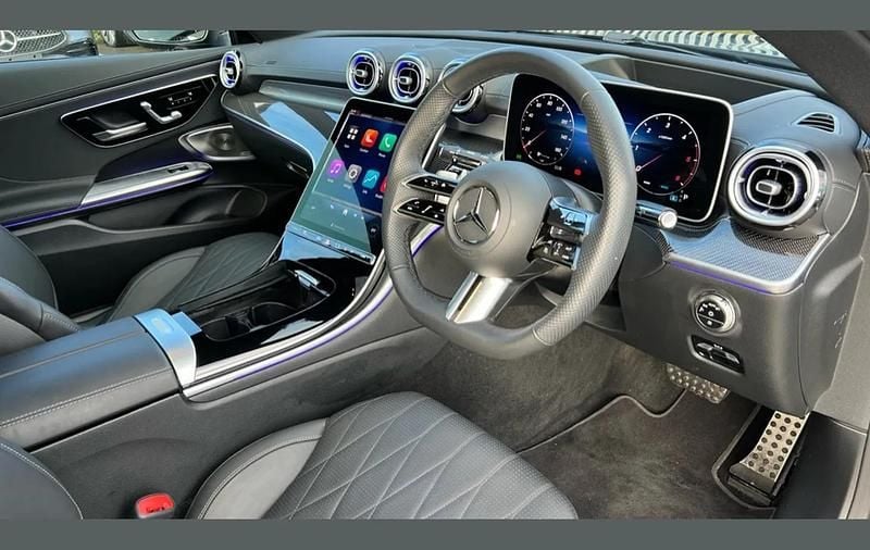 Used Mercedes CLE220 Edition 197 HP (144 kW) 2025 Obsidian black metallic Coupe