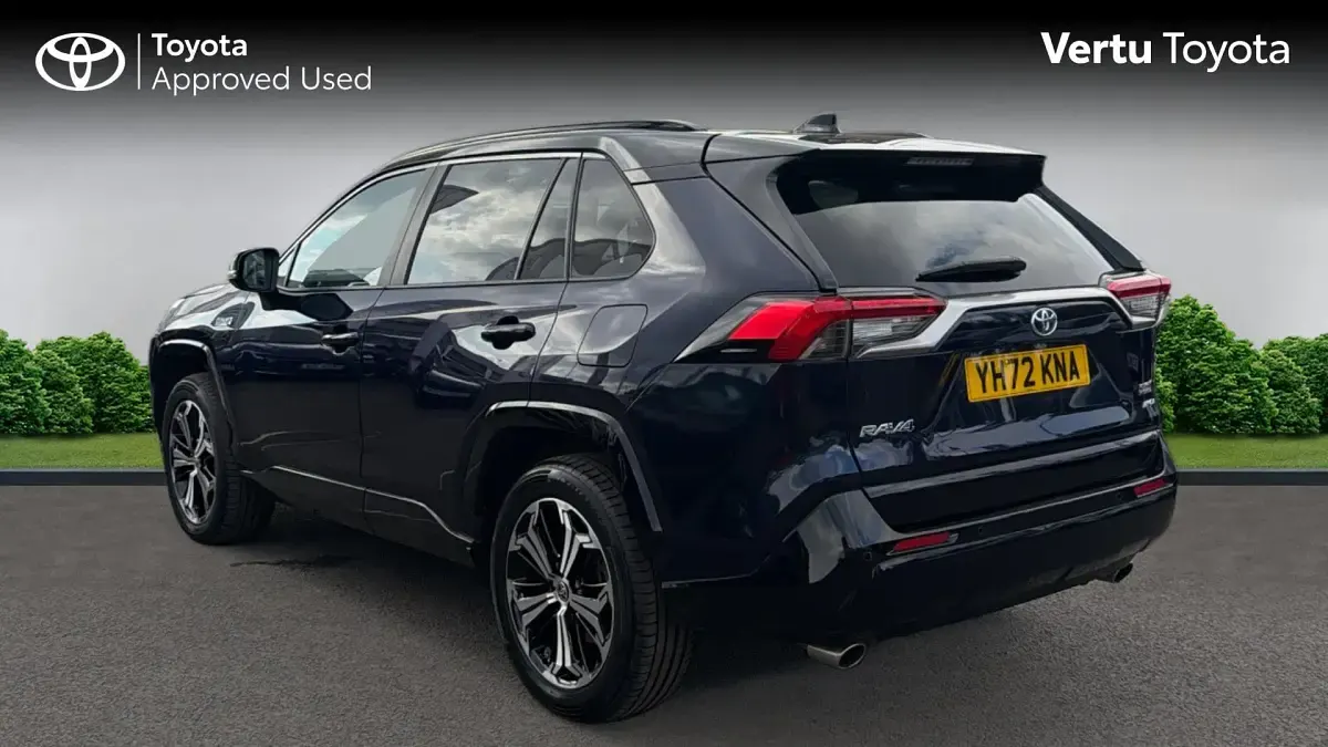 Used Toyota RAV4 Hybrid 306 HP (225 kW) 2022 Obsidian blue bitone (metallic paint) SUV