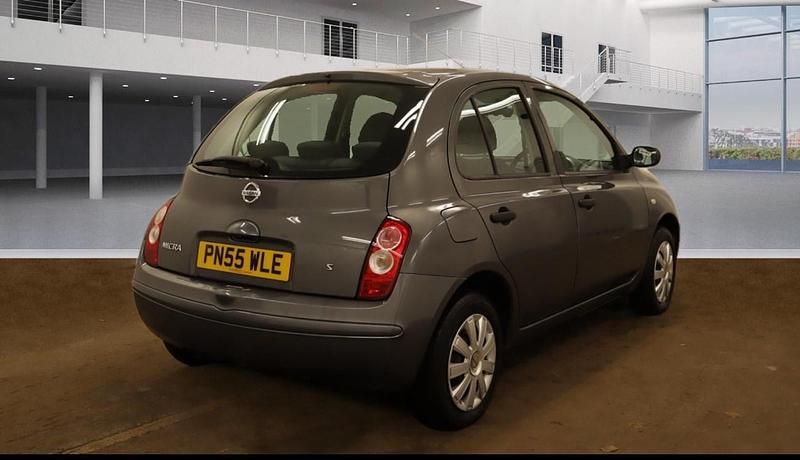 Used Nissan Micra S 79 HP (58 kW) 2005 Grey Hatchback