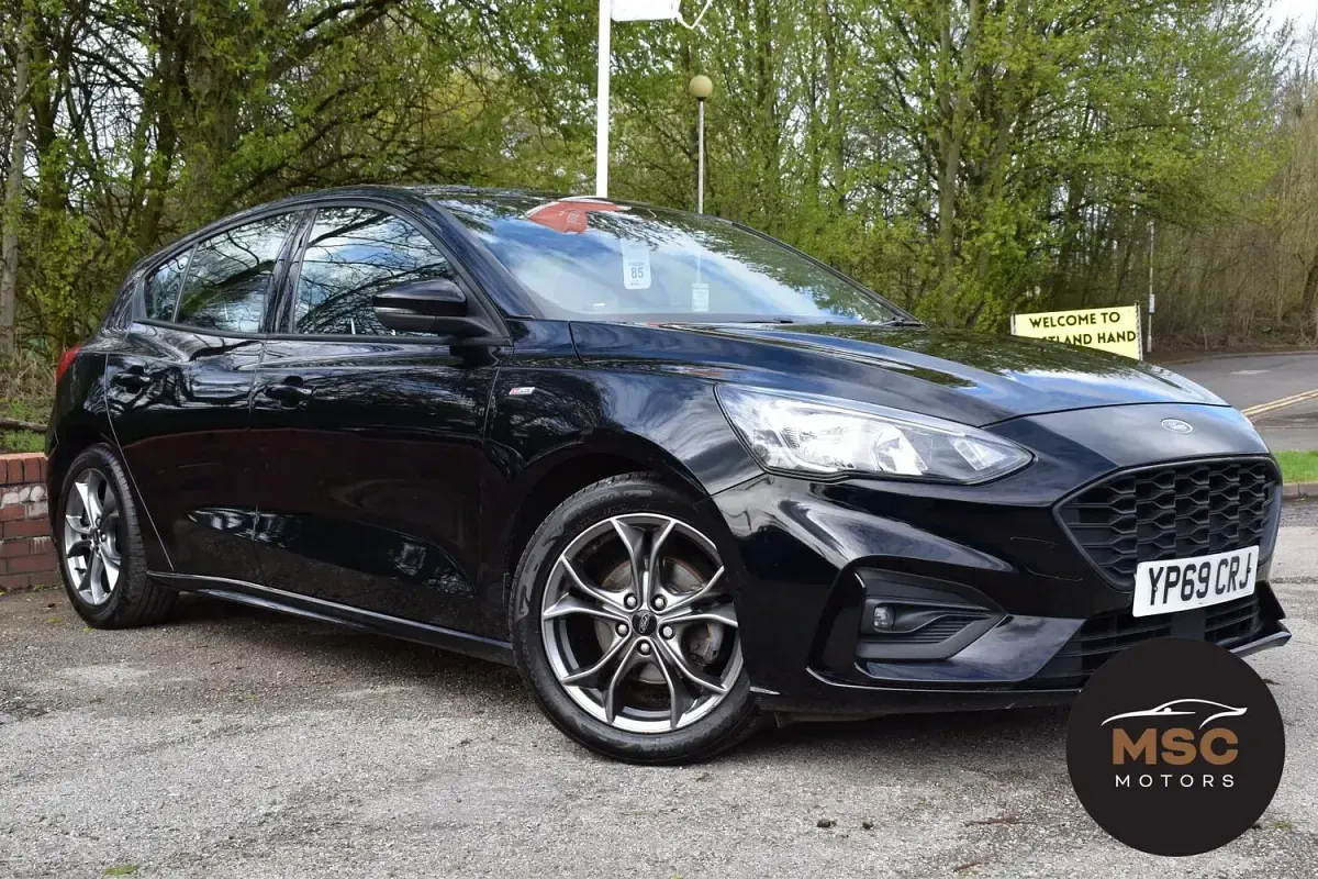 Used Ford Focus ST-Line 125 HP (91 kW) 2019 Black Hatchback