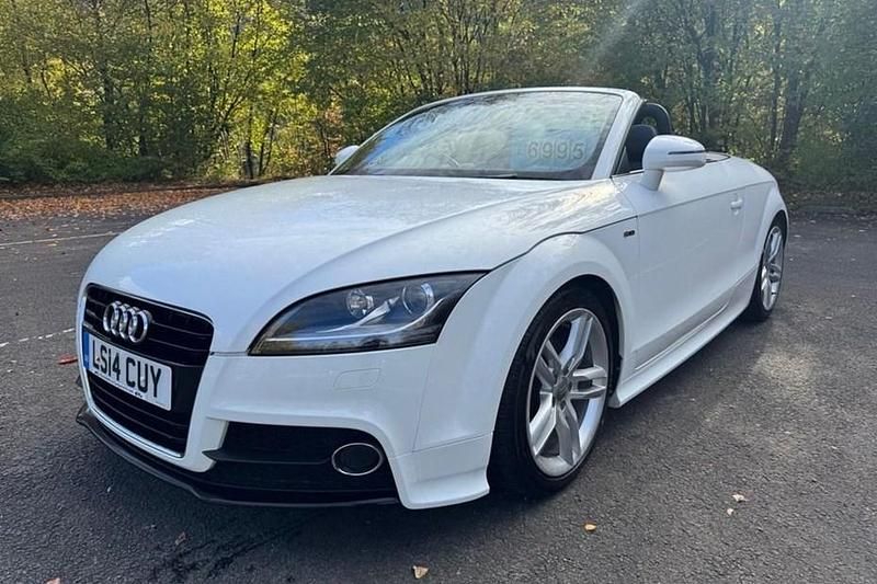 White Used 2014 Audi TT Roadster S-Line Cabriolet | £6,995 (Fair price) - Image 1/1