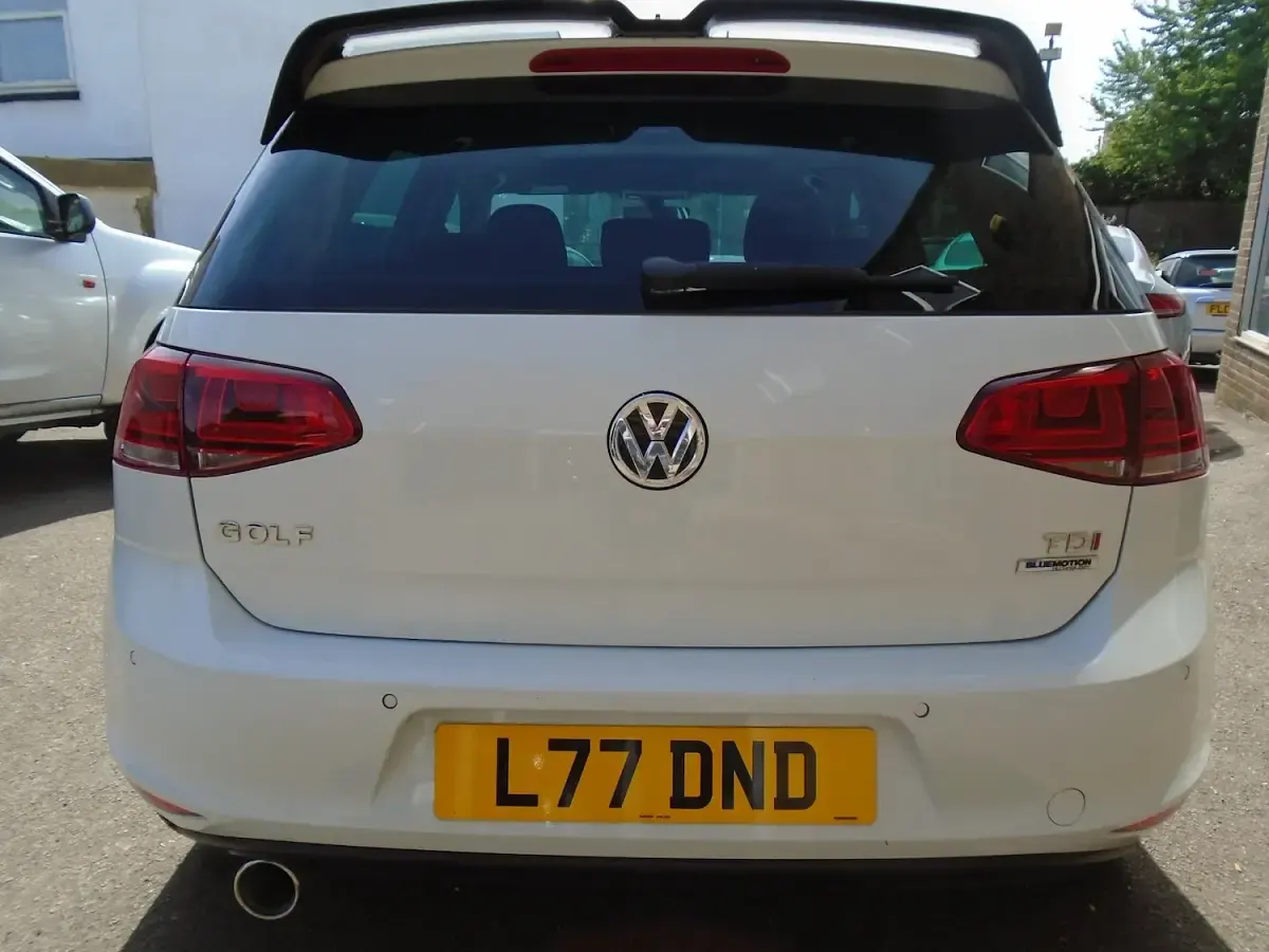 Used VW Golf VII GT 2017 White Hatchback