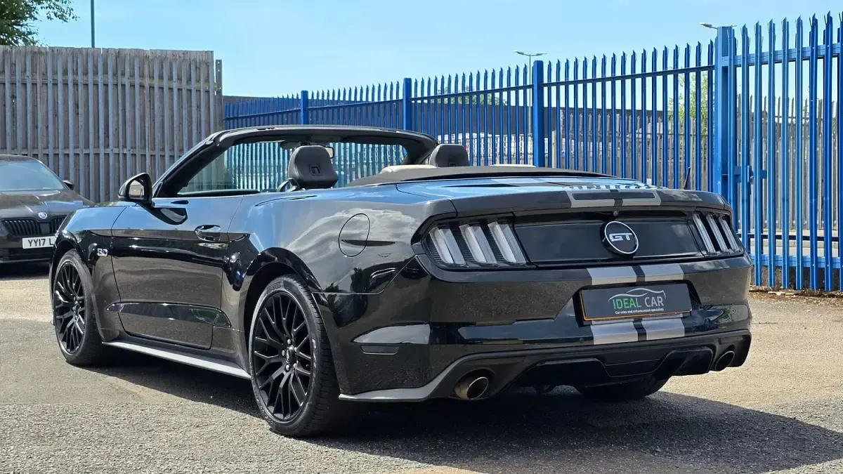 Used Ford Mustang GT 2016 Black Cabriolet