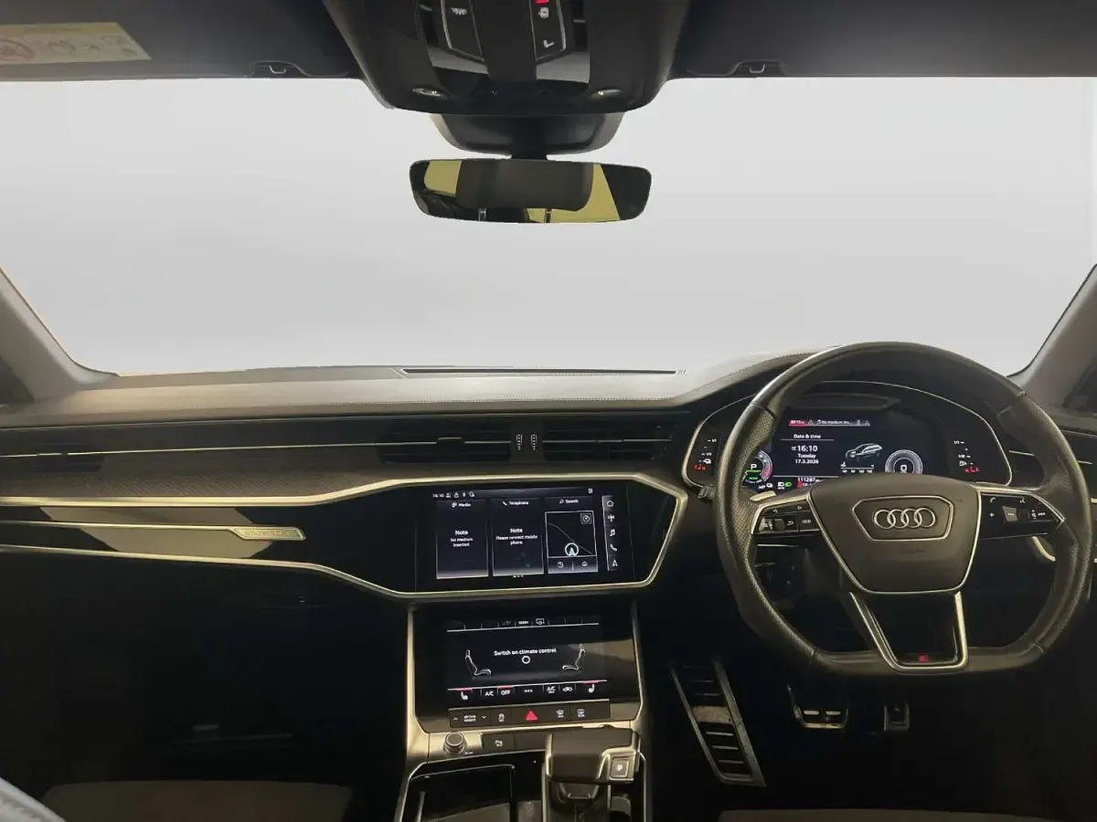 Used Audi A6 Black Edition 299 HP (219 kW) 2022 Black Estate