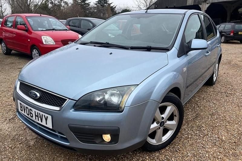 Used Ford Focus Zetec 2006 Blue Hatchback